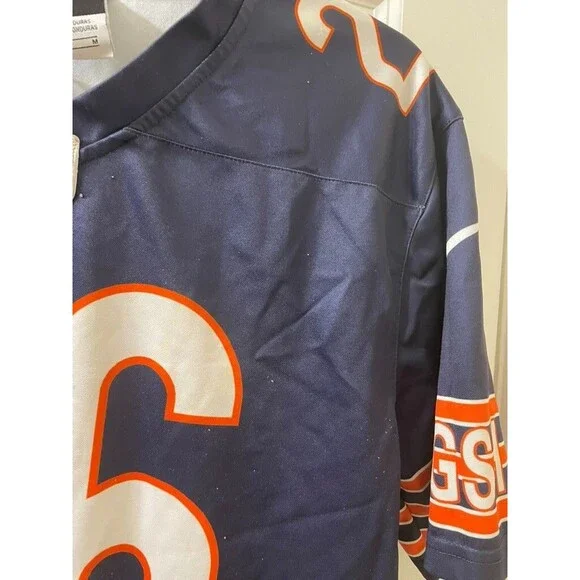 Nike Chicago Bears  Men's Jersey t shirt Navy Size M DEON BUSH #26 - Picture 4 of 8